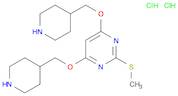 2-Methylsulfanyl-4,6-bis-(piperidin-4-ylMethoxy)-pyriMidine dihydrochloride