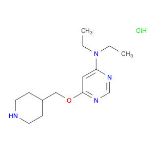 Diethyl-[6-(piperidin-4-ylMethoxy)-pyriMidin-4-yl]-aMine hydrochloride