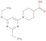 1-(6-Ethoxy-2-Methylsulfanyl-pyriMidin-4-yl)-piperidine-4-carboxylic acid