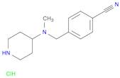 4-[(Methyl-piperidin-4-yl-aMino)-Methyl]-benzonitrile hydrochloride