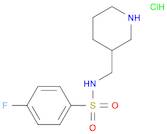 4-Fluoro-N-piperidin-3-ylMethyl-benzenesulfonaMide hydrochloride