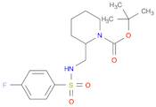 2-[(4-Fluoro-benzenesulfonylaMino)-Methyl]-piperidine-1-carboxylic acid tert-butyl ester