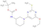 [1-(6-Ethoxy-2-Methylsulfanyl-pyriMidin-4-yl)-piperidin-3-yl]-carbaMic acid tert-butyl ester