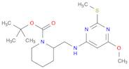 2-[(6-Methoxy-2-Methylsulfanyl-pyriMidin-4-ylaMino)-Methyl]-piperidine-1-carboxylic acid tert-buty…