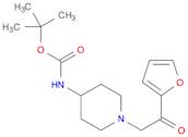 [1-(2-Furan-2-yl-2-oxo-ethyl)-piperidin-4-yl]-carbaMic acid tert-butyl ester