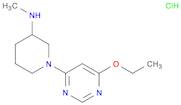 [1-(6-Ethoxy-pyriMidin-4-yl)-piperidin-3-yl]-Methyl-aMine hydrochloride