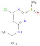 (6-Chloro-2-methanesulfinyl-pyrimidin-4-yl)-isopropyl-amine