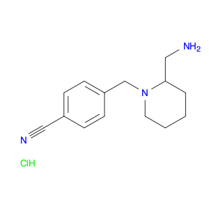 4-(2-AMinoMethyl-piperidin-1-ylMethyl)-benzonitrile hydrochloride