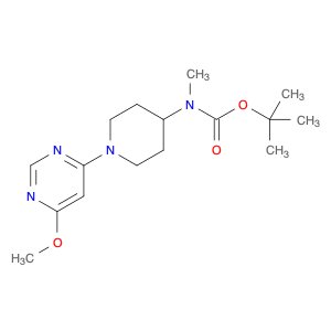 tert-Butyl (1-(6-methoxypyrimidin-4-yl)piperidin-4-yl)(methyl)carbamate