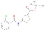 3-[(2-Chloro-pyridine-3-carbonyl)-aMino]-pyrrolidine-1-carboxylic acid tert-butyl ester