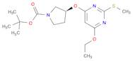 (S)-3-(6-Ethoxy-2-Methylsulfanyl-pyriMidin-4-yloxy)-pyrrolidine-1-carboxylic acid tert-butyl ester