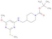 4-[(6-Methoxy-2-Methylsulfanyl-pyriMidin-4-ylaMino)-Methyl]-piperidine-1-carboxylic acid tert-bu...