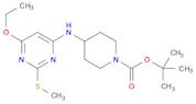 4-(6-Ethoxy-2-Methylsulfanyl-pyriMidin-4-ylaMino)-piperidine-1-carboxylic acid tert-butyl ester