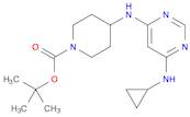 4-(6-CyclopropylaMino-pyriMidin-4-ylaMino)-piperidine-1-carboxylic acid tert-butyl ester