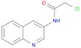 2-Chloro-N-(quinolin-3-yl)acetamide