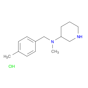 Methyl-(4-Methyl-benzyl)-piperidin-3-yl-aMine hydrochloride