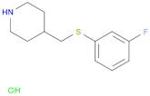 4-(3-Fluoro-phenylsulfanylMethyl)-piperidine hydrochloride