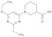 1-(6-Ethoxy-2-Methylsulfanyl-pyriMidin-4-yl)-piperidine-3-carboxylic acid