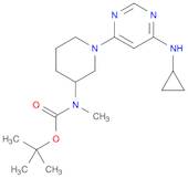 [1-(6-CyclopropylaMino-pyriMidin-4-yl)-piperidin-3-yl]-Methyl-carbaMic acid tert-butyl ester