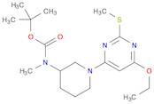 [1-(6-Ethoxy-2-Methylsulfanyl-pyriMidin-4-yl)-piperidin-3-yl]-Methyl-carbaMic acid tert-butyl ester