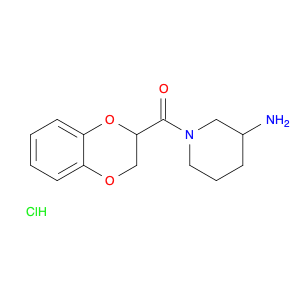 (3-AMino-piperidin-1-yl)-(2,3-dihydro-benzo[1,4]dioxin-2-yl)-Methanone hydrochloride