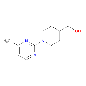 (1-(4-Methylpyrimidin-2-yl)piperidin-4-yl)methanol