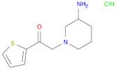 2-(3-AMino-piperidin-1-yl)-1-thiophen-2-yl-ethanone hydrochloride