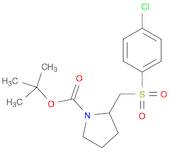 2-(4-Chloro-benzenesulfonylmethyl)-pyrrolidine-1-carboxylic acid tert-butyl ester