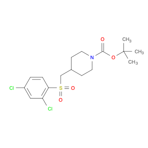 4-(2,4-Dichloro-benzenesulfonylmethyl)-piperidine-1-carboxylic acid tert-butyl ester