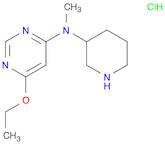 (6-Ethoxy-pyriMidin-4-yl)-Methyl-piperidin-3-yl-aMine hydrochloride