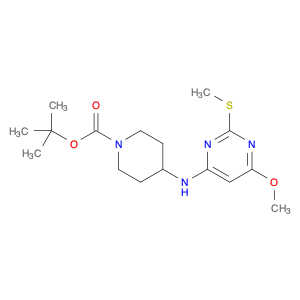 4-(6-Methoxy-2-Methylsulfanyl-pyriMidin-4-ylaMino)-piperidine-1-carboxylic acid tert-butyl ester