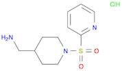 C-[1-(Pyridine-2-sulfonyl)-piperidin-4-yl]-MethylaMine hydrochloride