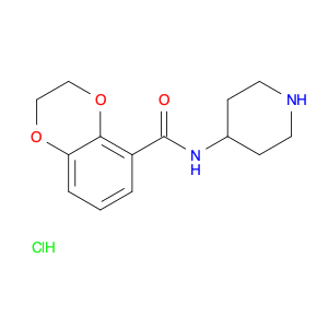 2,3-Dihydro-benzo[1,4]dioxine-5-carboxylic acid piperidin-4-ylaMide hydrochloride