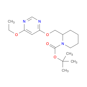 2-(6-Ethoxy-pyriMidin-4-yloxyMethyl)-piperidine-1-carboxylic acid tert-butyl ester