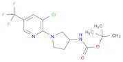 [1-(3-Chloro-5-trifluoroMethyl-pyridin-2-yl)-pyrrolidin-3-yl]-carbaMic acid tert-butyl ester