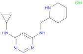 N-Cyclopropyl-N'-piperidin-2-ylMethyl-pyriMidine-4,6-diaMine hydrochloride