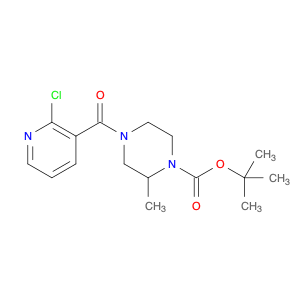 4-(2-Chloro-pyridine-3-carbonyl)-2-Methyl-piperazine-1-carboxylic acid tert-butyl ester