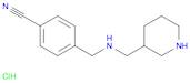 4-{[(Piperidin-3-ylMethyl)-aMino]-Methyl}-benzonitrile hydrochloride