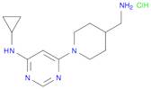 [6-(4-AMinoMethyl-piperidin-1-yl)-pyriMidin-4-yl]-cyclopropyl-aMine hydrochloride