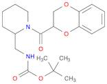 [1-(2,3-Dihydro-benzo[1,4]dioxine-2-carbonyl)-piperidin-2-ylMethyl]-carbaMic acid tert-butyl ester