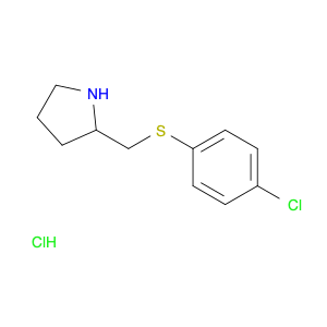 2-(4-Chloro-phenylsulfanylMethyl)-pyrrolidine hydrochloride