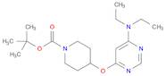 4-(6-DiethylaMino-pyriMidin-4-yloxy)-piperidine-1-carboxylic acid tert-butyl ester