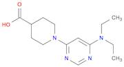 1-(6-DiethylaMino-pyriMidin-4-yl)-piperidine-4-carboxylic acid