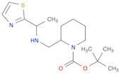 2-[(1-Thiazol-2-yl-ethylaMino)-Methyl]-piperidine-1-carboxylic acid tert-butyl ester