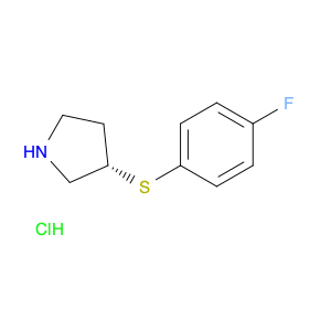 (S)-3-(4-Fluoro-phenylsulfanyl)-pyrrolidine hydrochloride