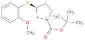 (S)-3-(2-Methoxy-phenylsulfanyl)-pyrrolidine-1-carboxylic acid tert-butyl ester