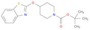 4-(Benzothiazol-2-yloxy)-piperidine-1-carboxylic acid tert-butyl ester