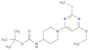 [1-(6-Ethoxy-2-Methylsulfanyl-pyriMidin-4-yl)-piperidin-4-yl]-carbaMic acid tert-butyl ester