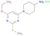 1-(6-Ethoxy-2-Methylsulfanyl-pyriMidin-4-yl)-piperidin-4-ylaMine hydrochloride