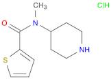 Thiophene-2-carboxylic acid Methyl-piperidin-4-yl-aMide hydrochloride